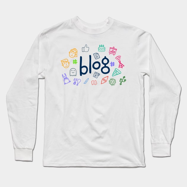 Just Blog Long Sleeve T-Shirt by Spaksu